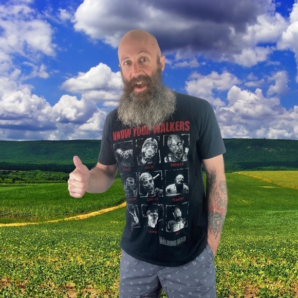 WALKING Dead "Know Your Walkers" T-Shirt L - Picture 1 of 9